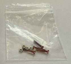 Bolts and Nuts 1.6 x 10mm - Pack of 4