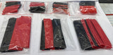 Assorted Lengths of Black & Red Heat Shrink