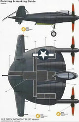 Kitty Hawk 1/48 XF5U-1 Flying Pancake Model Kit KH80135