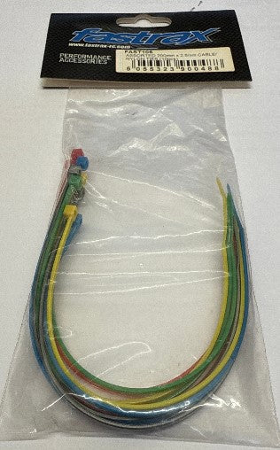 FASTRAX 200mm x 2.5mm NYLON CABLE TIES (10pcs) Green/Red/Blue/Yellow/Grey