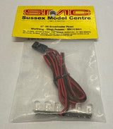 Ultra bright green LED lights - set of 3