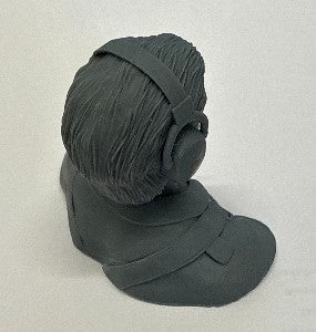 Civilian Scale Pilot - Head and Shoulders with head phones