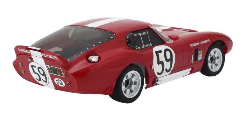 Kyosho First Mini-Z 1:28 Shelby Cobra Daytona No.59 Red - Ready to Go