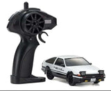 Kyosho First Mini-Z 1:28 Initial-D Toyota Sprinter Trueno AE86 WH/BK - Ready to Go