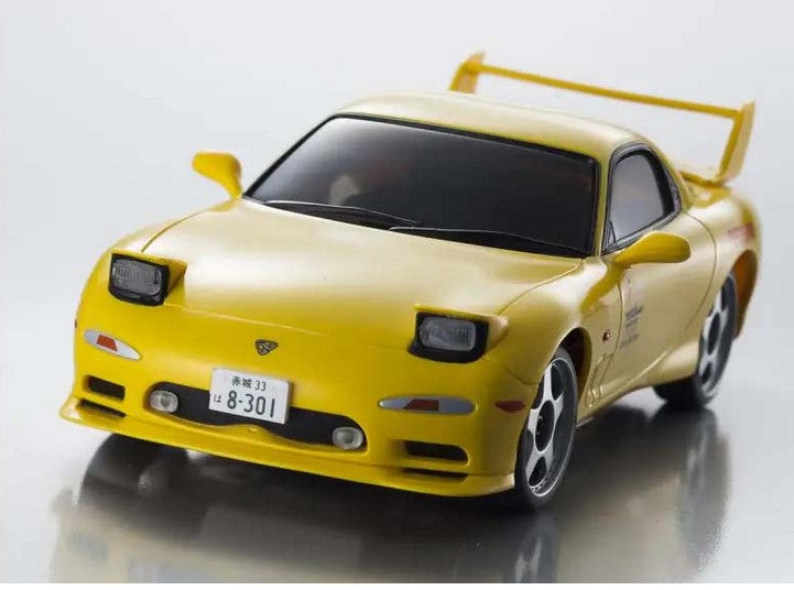 Kyosho First Mini-Z 1:28 Initial-D Mazda RX-7 FD3S YEL - Ready to Go