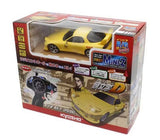 Kyosho First Mini-Z 1:28 Initial-D Mazda RX-7 FD3S YEL - Ready to Go