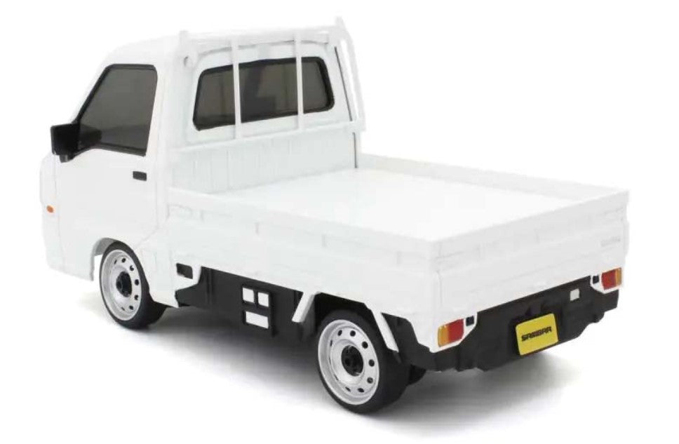 Kyosho First Mini-Z 1:28 Subaru Sambar WHITE- Ready to Go