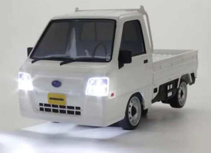 Kyosho First Mini-Z 1:28 Subaru Sambar WHITE- Ready to Go