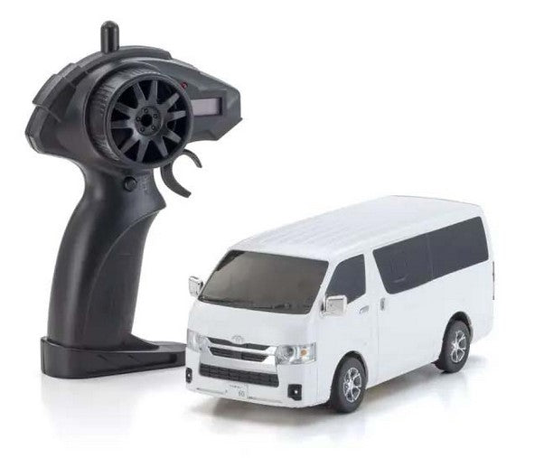 Kyosho First Mini-Z 1:28 Toyota Hi-Ace Super GL - WHITE- Ready to Go