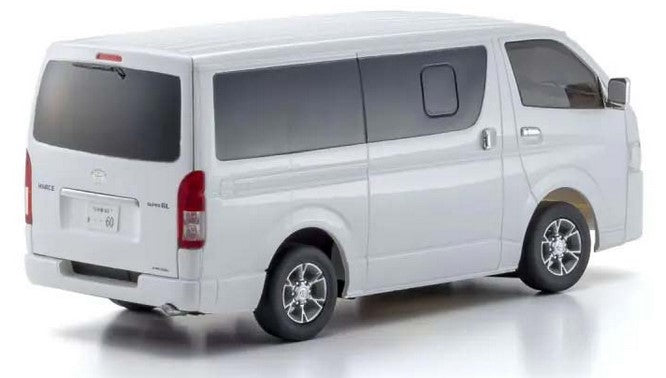 Kyosho First Mini-Z 1:28 Toyota Hi-Ace Super GL - WHITE- Ready to Go