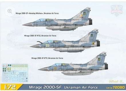 Modelsvit 1/72 Mirage 2000-5F Kit 72080