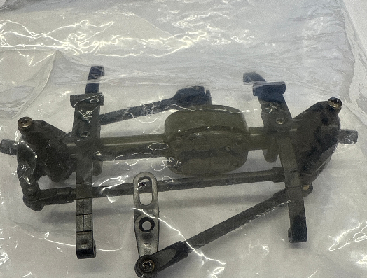 E-ZEE RC WILLYS JEEP FRONT AXLE ASSEMBLY