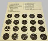 Slec Model Aircraft Instrument Set SL813