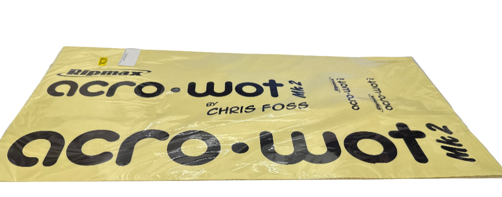 Chris Foss Acro-Wot Decal Set (Black and White)