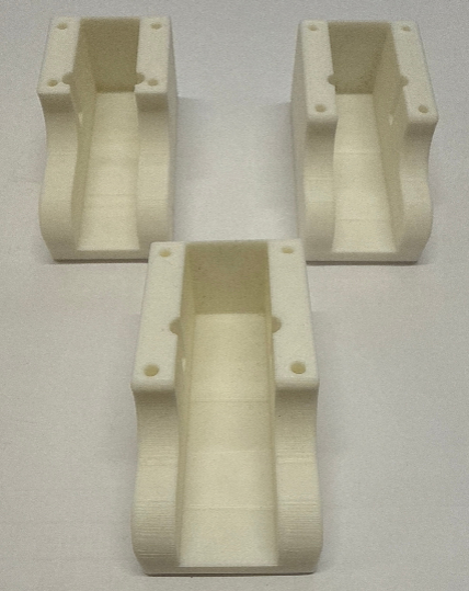 3D Printed Retract Wells - Main & Nose - White (Box 31)