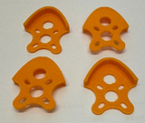 Impulse RC Alien Motor Mounts - Orange - Set of 4 (Box 47)