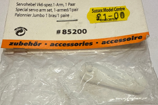 Multiplex Special Servo Arm - Single MPX85200 (Box 76)