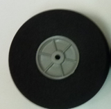Foam Treaded Wheels with plastic hub 60 x 19 - Single