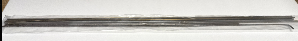 Assorted Metre lengths of wire and Brass x 13