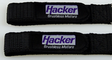 Hacker Battery Straps - 25x200mm  - Pair