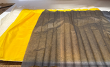 Yellow/Black/White Tissue Paper - 4 Sheets