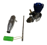 Team Infinity 18 Side Exhaust Car Engine - Rear Start with Shaft - New Unrun & Unboxed - Sold as Seen (Box 63)