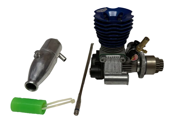 Team Infinity 18 Side Exhaust Car Engine - Rear Start with Shaft - New Unrun & Unboxed - Sold as Seen (Box 63)