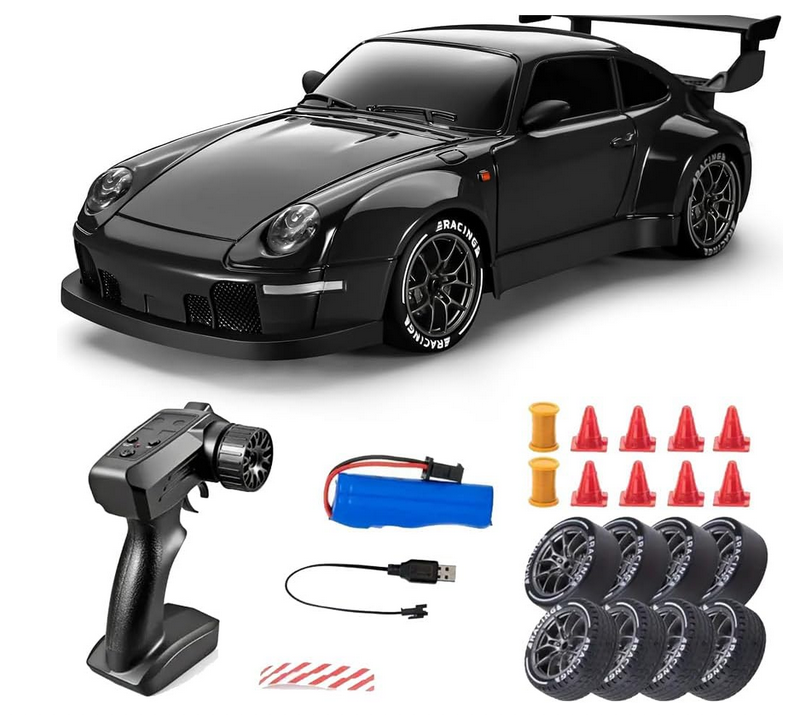 Drift RC 1:24 Ready to Run RC Car - Dark Grey Colourf