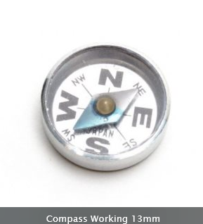 Aeronaut Compass working - 15mm - Pack of 2