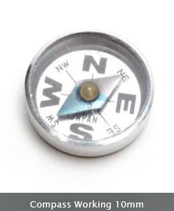 Aeronaut Compass working - 10mm - Pack of 2