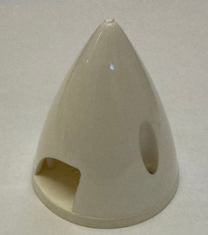 Gemfan 45mm White Plastic Spinner
