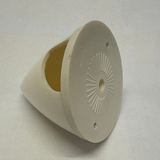 Gemfan 45mm White Plastic Spinner