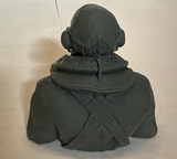3D Printed WWII 1/8 Scale Plot - Head and Shoulders - Goggles down