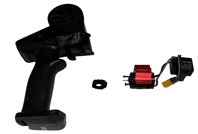 Spektrum Transmitter/Electronic Receiver/ESC/Motor & Heat Sink set - SECOND HAND