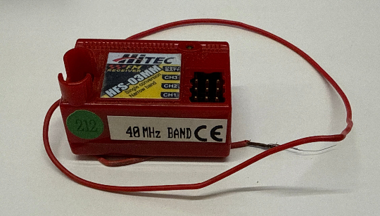 Hitec 40mhz 3 channel Receiver - SECOND HAND