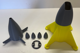 3D Printed R1 Quadcopter Model - Yellow