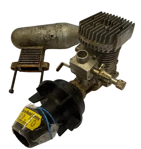 SECOND HAND Enya 35X Heli Engine with Fan - Selling for spares only(Box63)