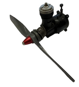 Cox Black Widow 049 Model Engine - SECOND HAND (Box 63)
