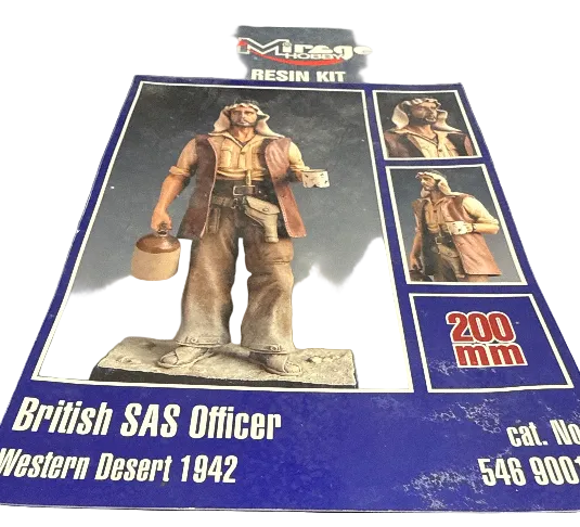 Mirage Hobby - British SAS Officier - Western Desert 1942 resin kit 546 90016