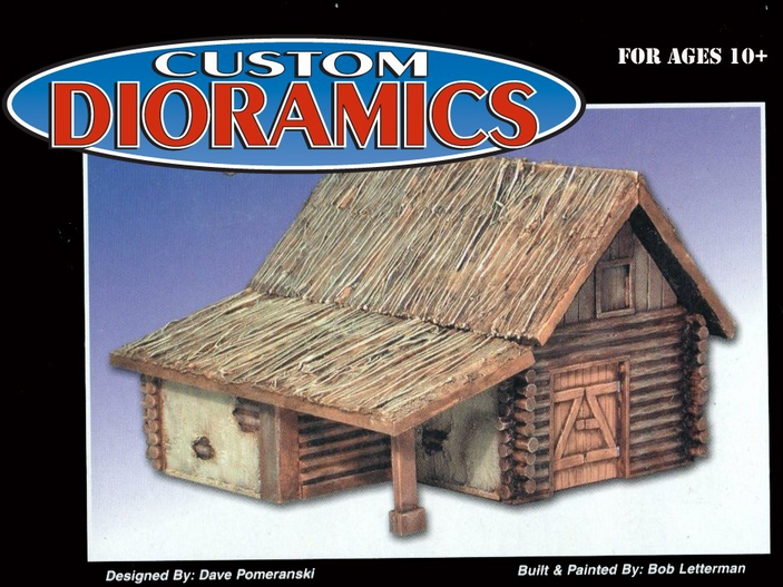 Custom Dioramics 1/35 Russian Barn Resin Kit CD1136