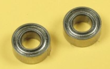 JP Helicopter Spares Twister  Head/Main Shaft Bearings 3x6x2.5mm (Pair) 6600750(Box 37)