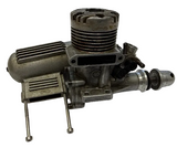OS 40FP Engine with Silencer - Sold for parts only (Box 63)