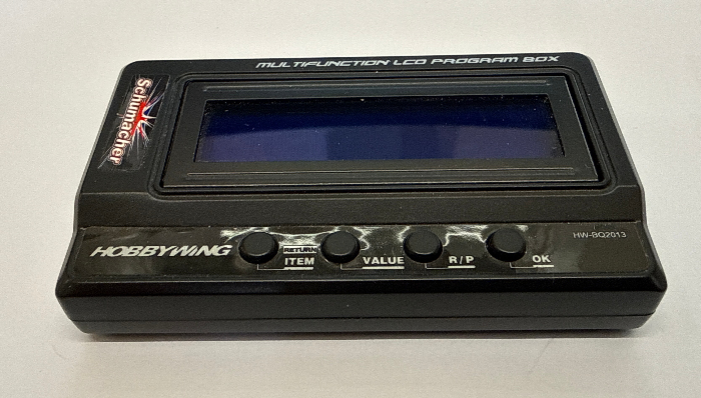 Schumacher/HOBBYWING MULTIFUNCTION LCD PROGRAM BOX - Second Hand
