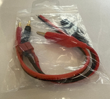 Charge Lead 4mm Bullet to Croc Clips & Female Deans Lead