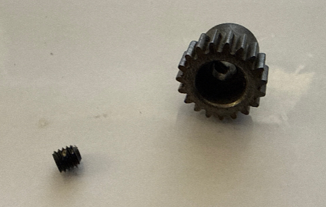 20T Pinion 64DP with Grub Screws