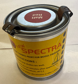 Spectra/SPECTRUM Matt Red Tins 125ml (Tarnished/Marked can)