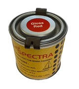 Spectra/SPECTRUM Gloss Red Tins 125ml (Tarnished/Marked can)