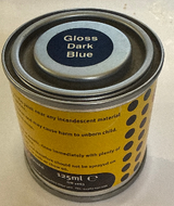 Spectra/SPECTRUM Gloss Dark Blue Tins 125ml (Tarnished/Marked can)