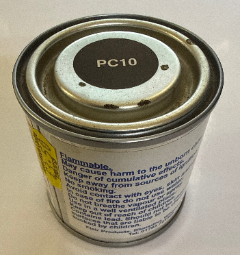 SPECTRUM PC10 (Brown) Tin 125ml (Tarnished/Marked can)