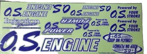 OS Engine Decal Sheet - Aircraft